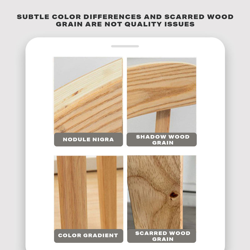 Dining Chairs Kitchen Chair Natural Wood Linen Fabric Cafe Lounge Chairs - Cosy Abode