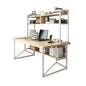 Computer Desk Table Bookshelf Integrated Table Bedroom Students Home Study Table - Cosy Abode