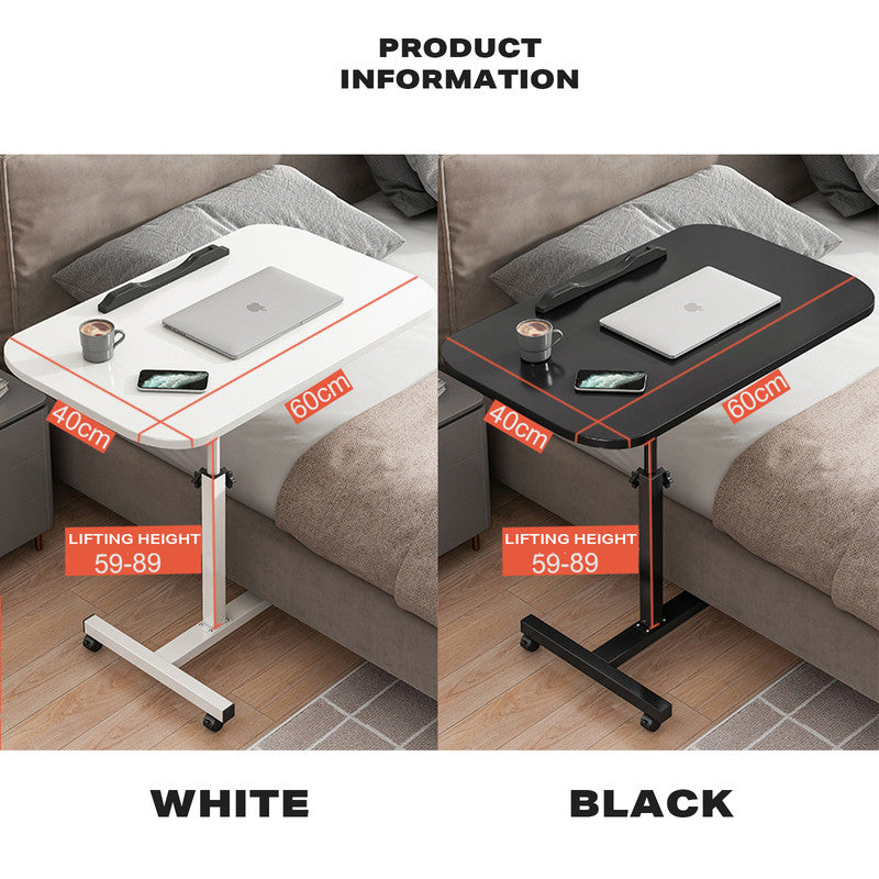Movable lifting computer table bedside portable table - Cosy Abode