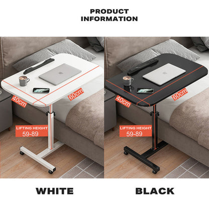 Movable lifting computer table bedside portable table - Cosy Abode