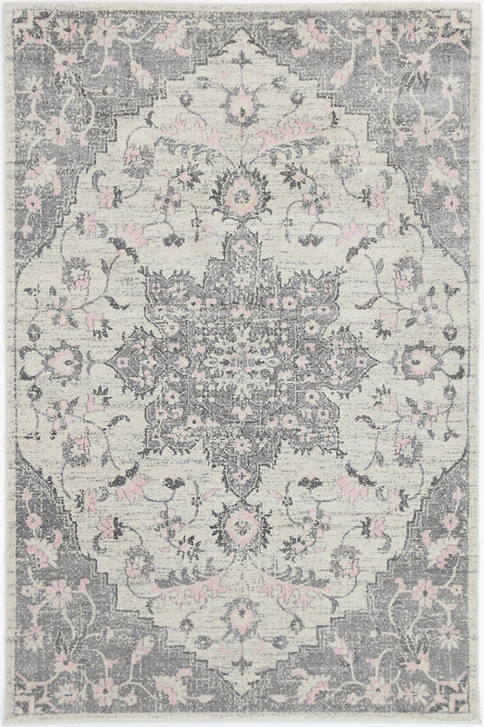 delicate-madeleine-grey-ivory-rug 160x230 - Cosy Abode