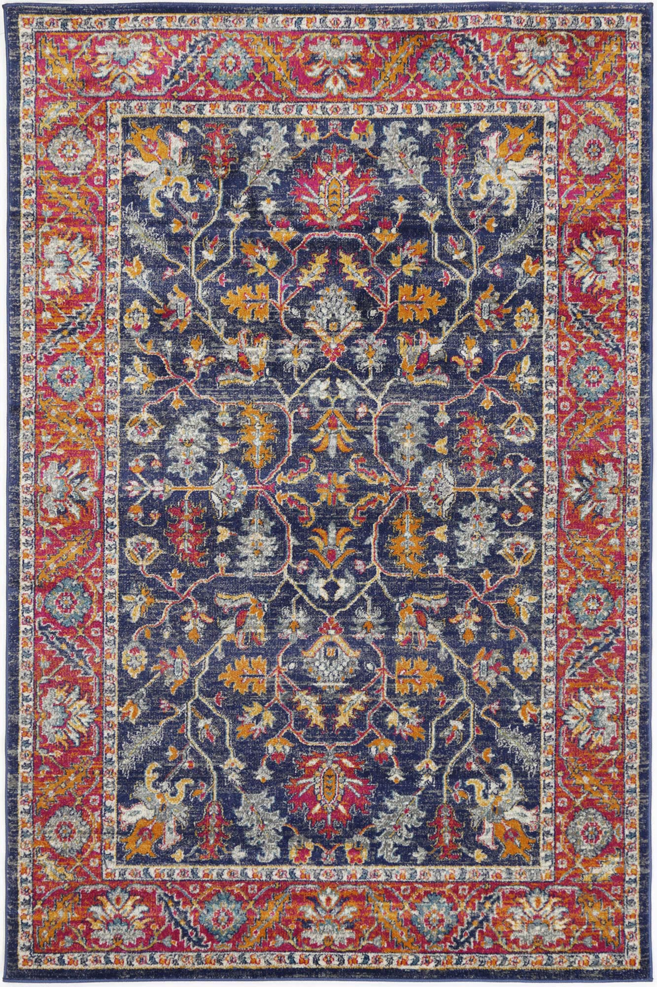 delicate-sara-multi-rug 80x300 - Cosy Abode