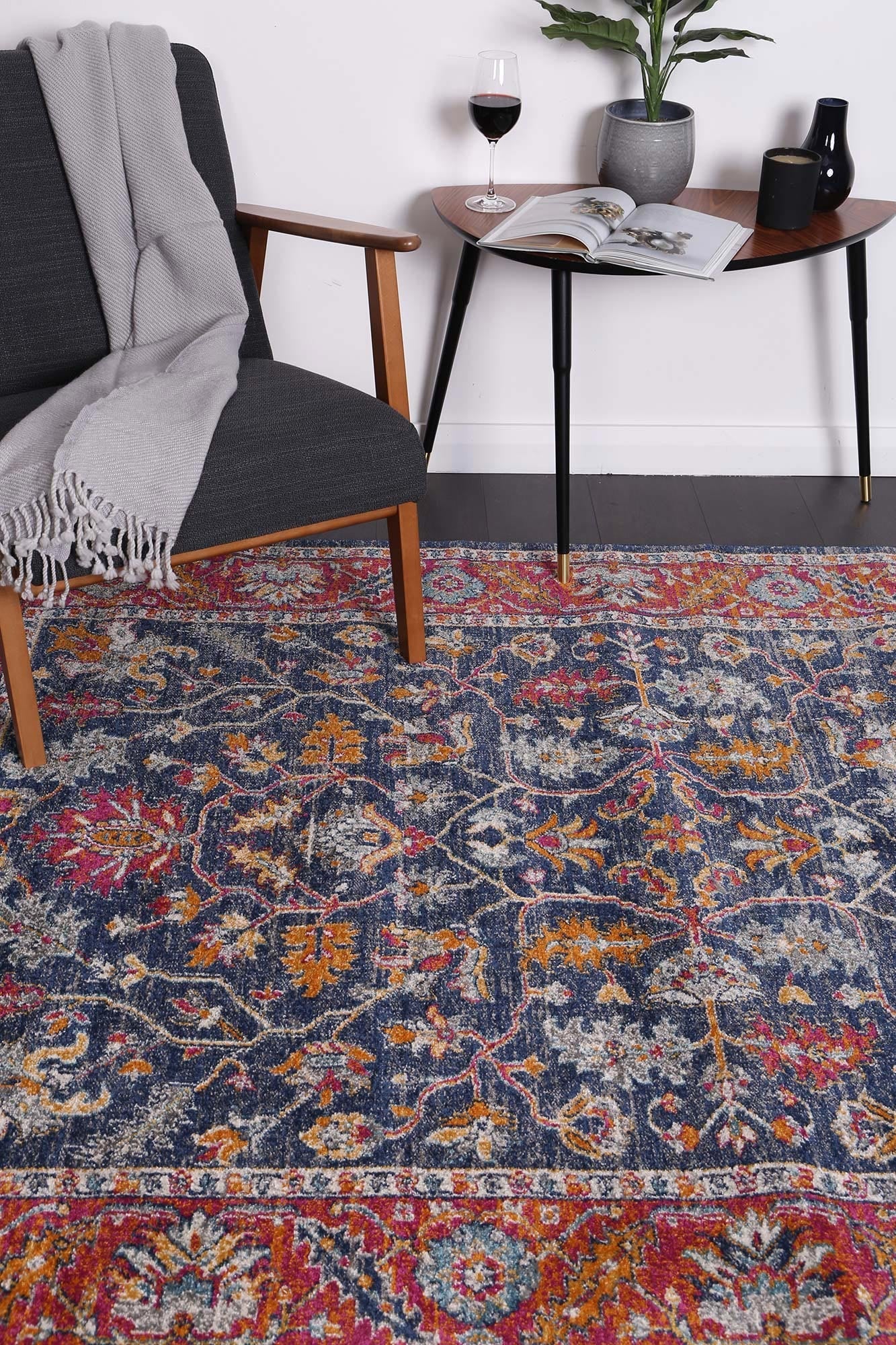 delicate-sara-multi-rug 80x300 - Cosy Abode