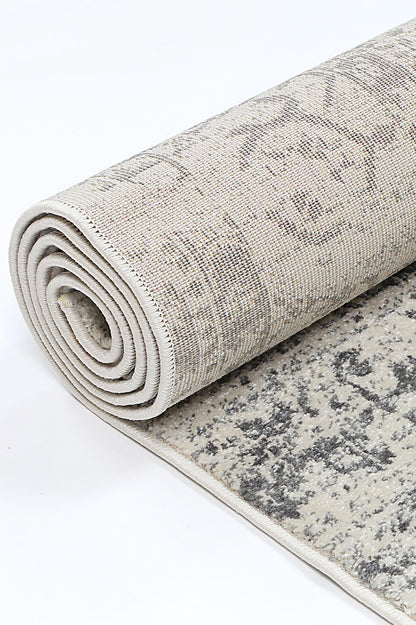 delicate-audrey-ivory-grey-rug 80x300 - Cosy Abode