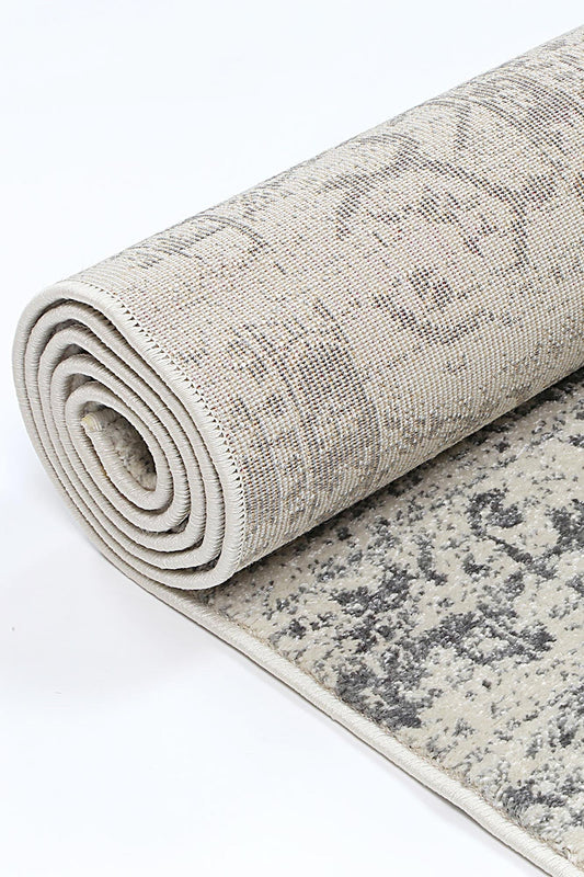 delicate-audrey-ivory-grey-rug 80x300 - Cosy Abode