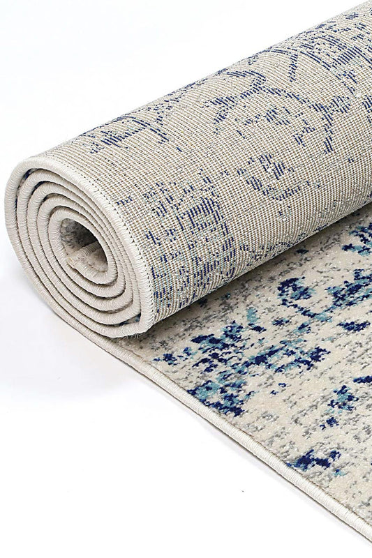 delicate-audrey-ivory-navy-rug 80x300 - Cosy Abode