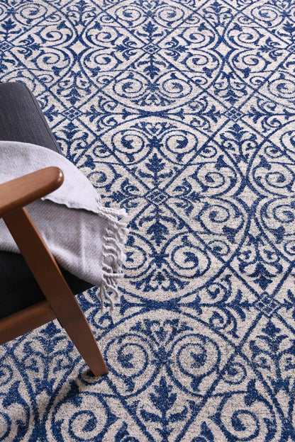 delicate-katherine-blue-ivory-rug 80x300 - Cosy Abode