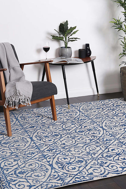 delicate-katherine-blue-ivory-rug 80x300 - Cosy Abode