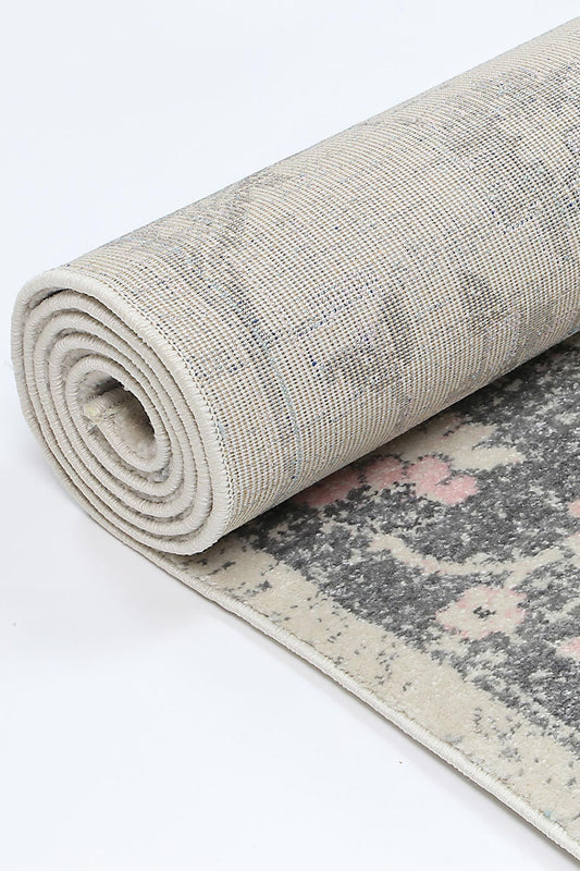 delicate-madeleine-grey-ivory-rug 80x300 - Cosy Abode