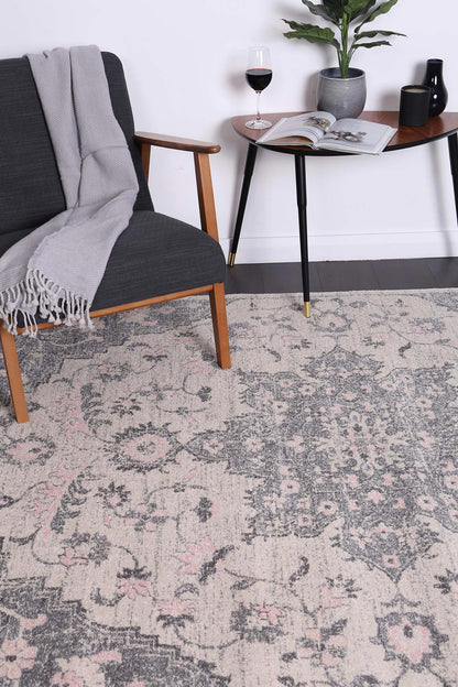 delicate-madeleine-grey-ivory-rug 80x300 - Cosy Abode