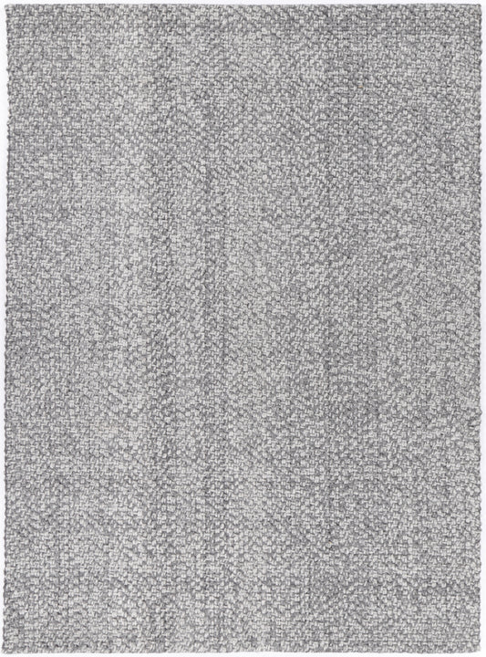 Harlow Chignon Charcoal Wool Blend Rug 160x230 - Cosy Abode