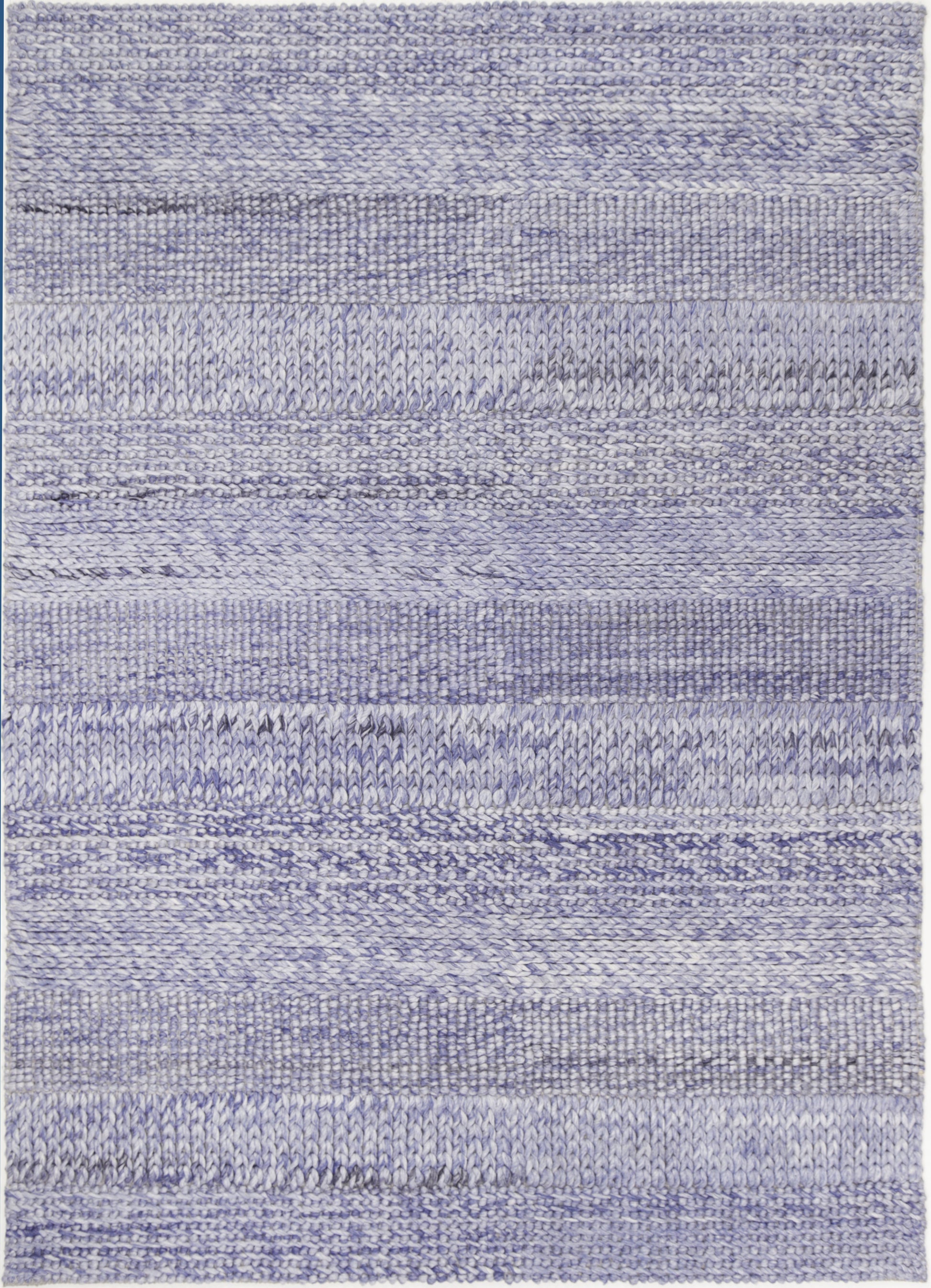 Harlow Grace Blue Wool Blend Rug 160x230 - Cosy Abode