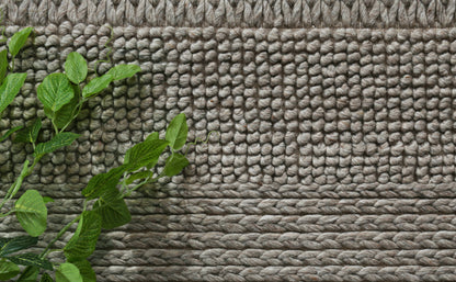 Harlow Grace Camel Wool Blend Rug 160x230 - Cosy Abode