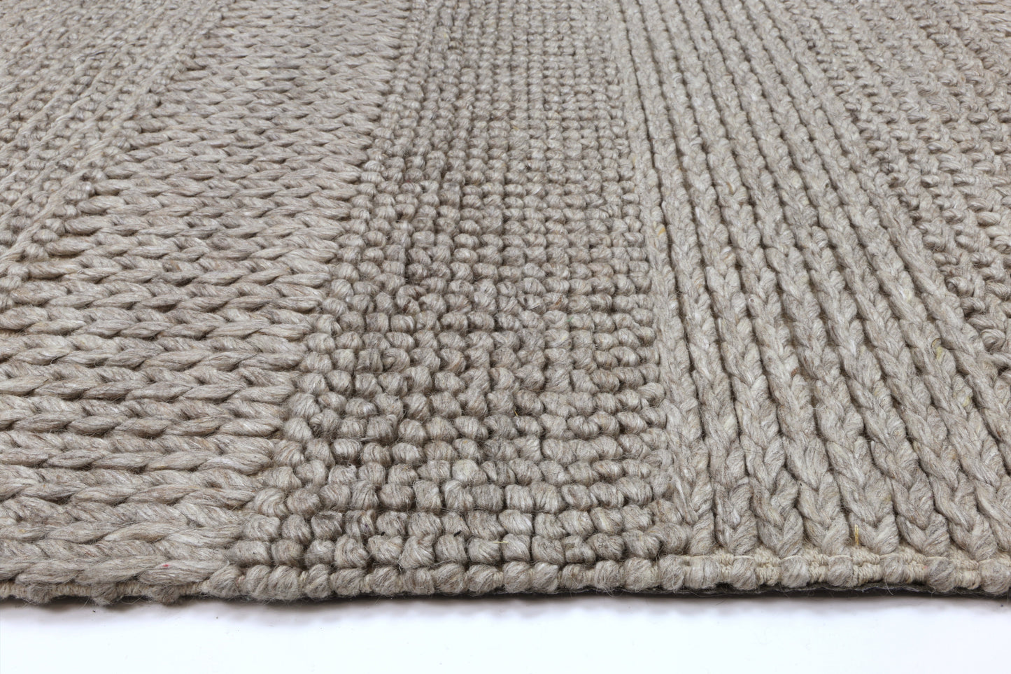 Harlow Grace Camel Wool Blend Rug 160x230 - Cosy Abode