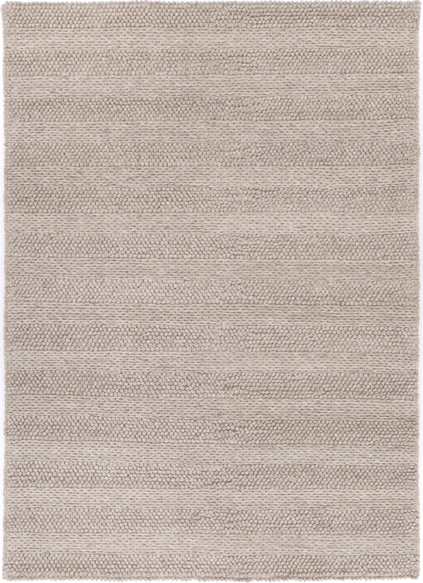 Harlow Ringlets Camel Wool Blend Rug 160x230 - Cosy Abode