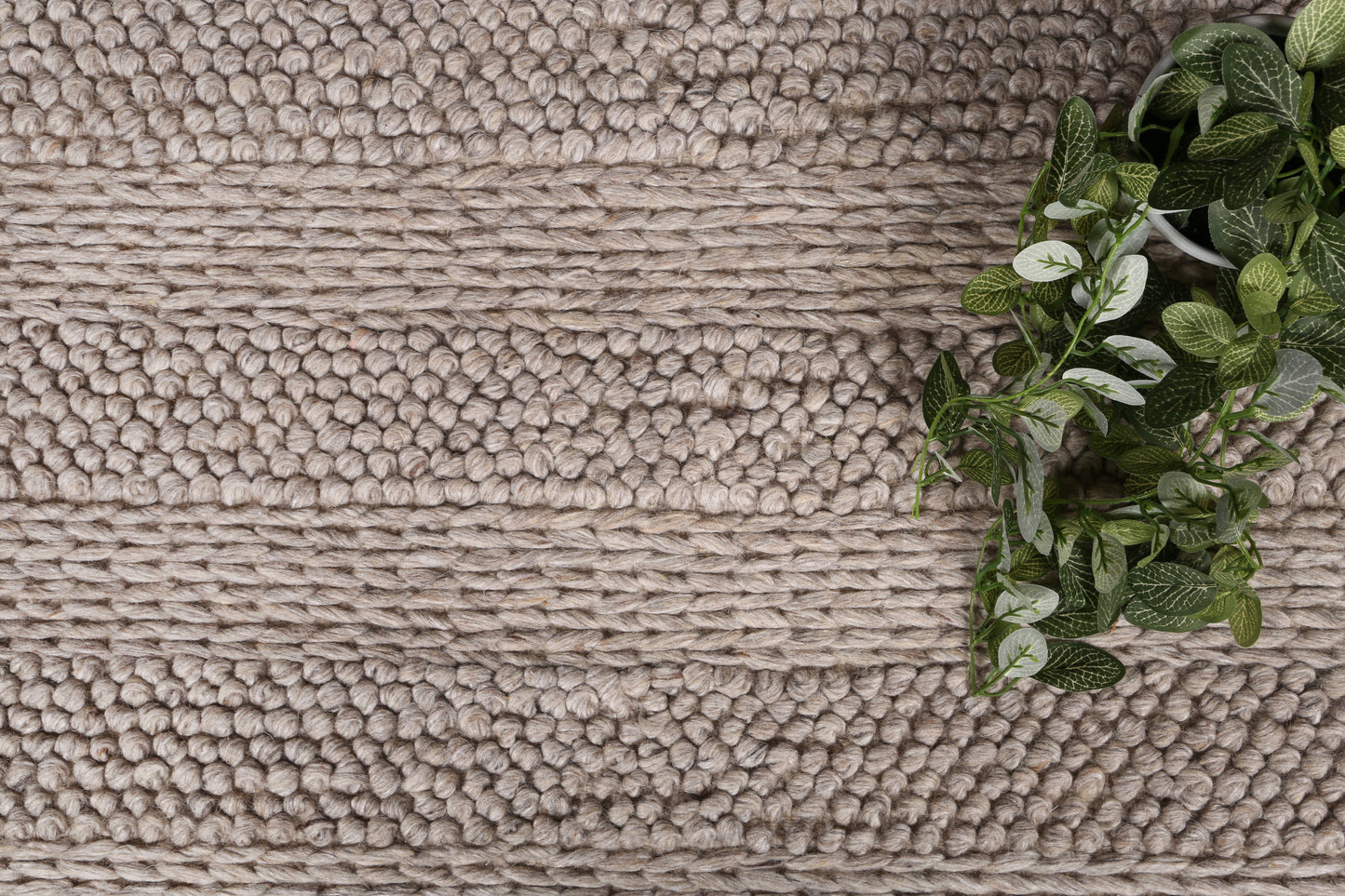 Harlow Ringlets Camel Wool Blend Rug 160x230 - Cosy Abode