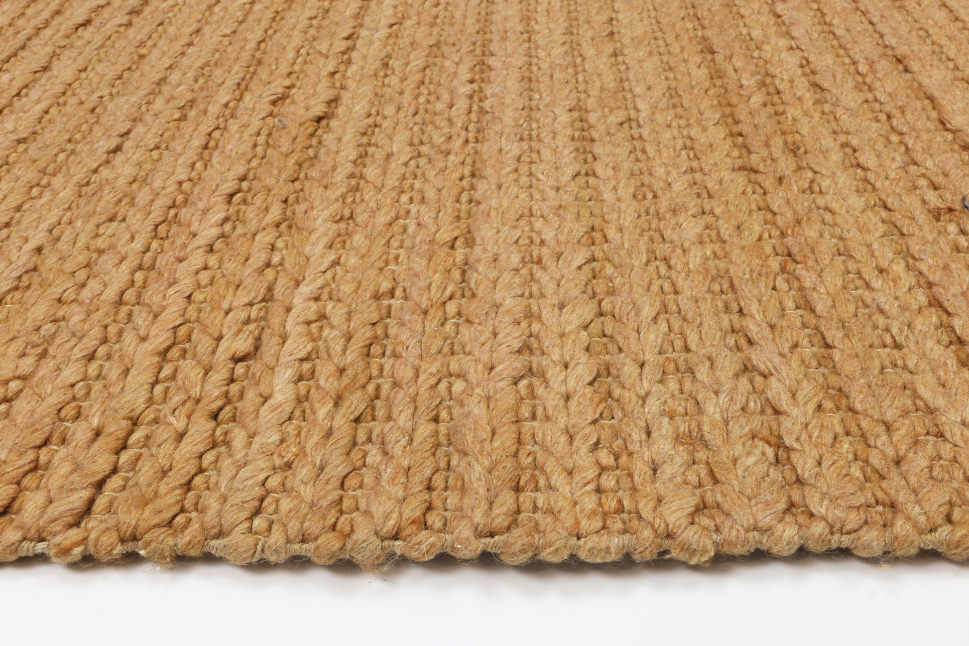 Harlow Cue Copper Wool Blend Rug 200x290 - Cosy Abode