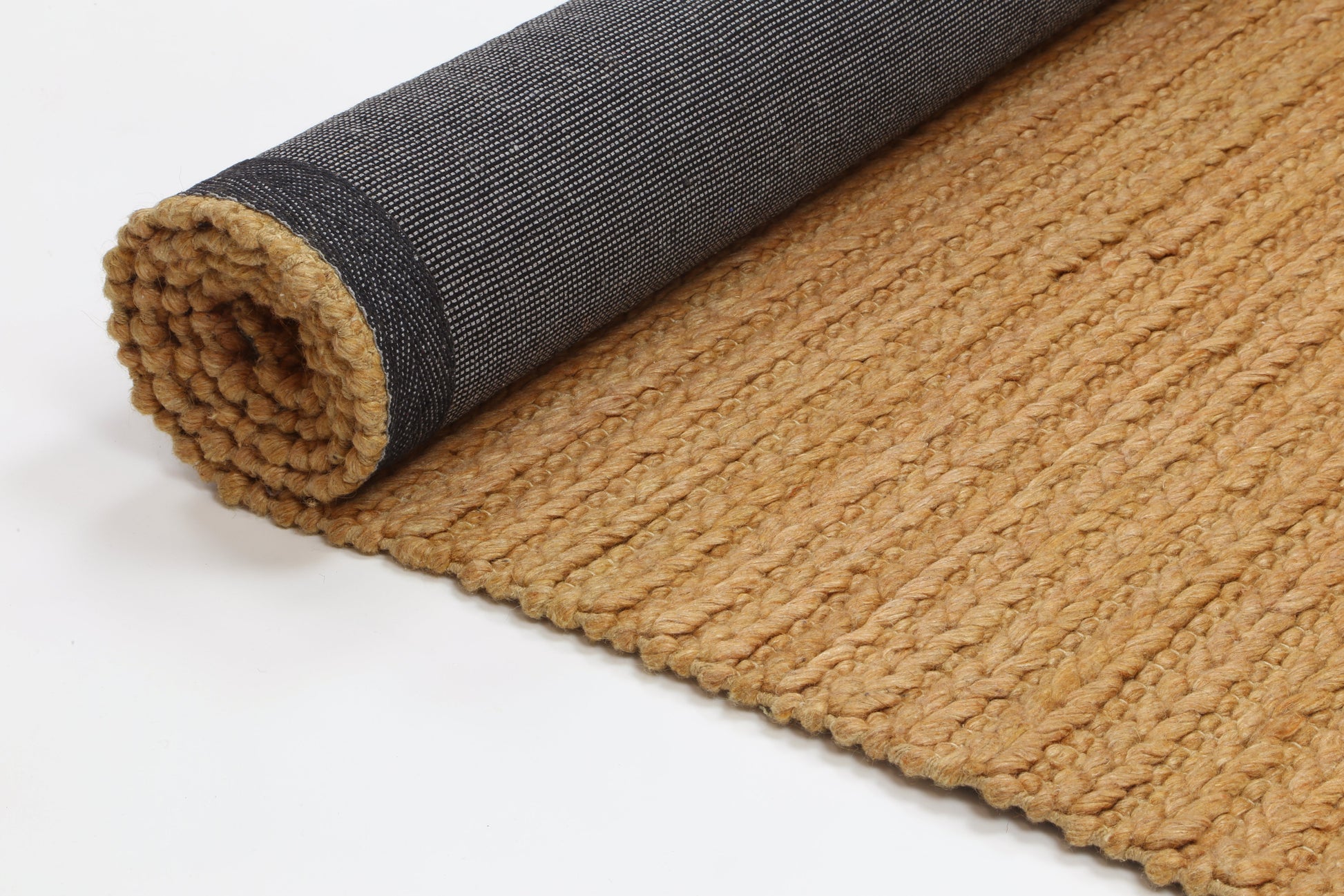 Harlow Cue Copper Wool Blend Rug 200x290 - Cosy Abode