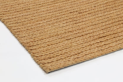 Harlow Cue Copper Wool Blend Rug 200x290 - Cosy Abode