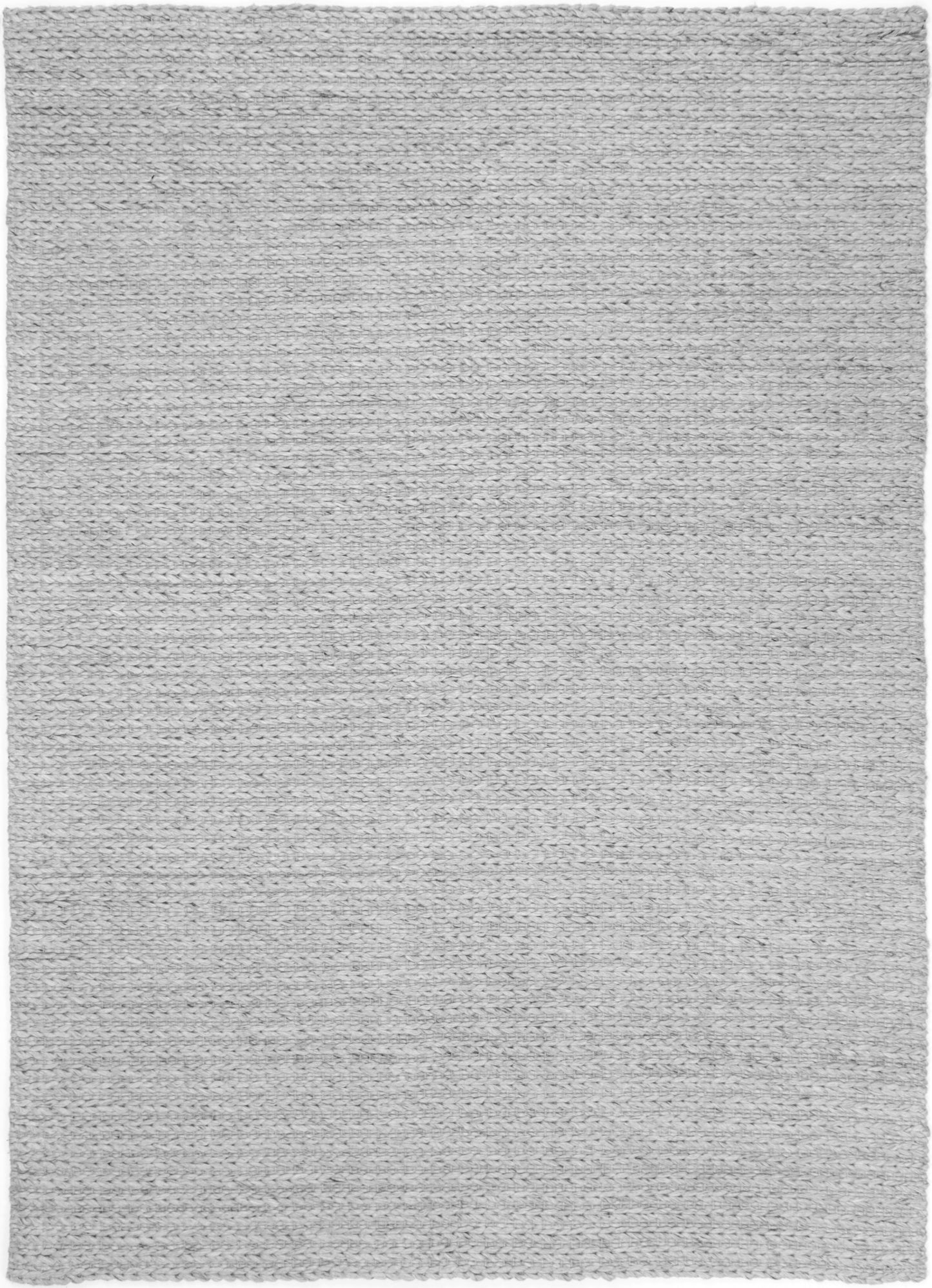 Harlow Cue Grey Wool Blend Rug 200x290 - Cosy Abode