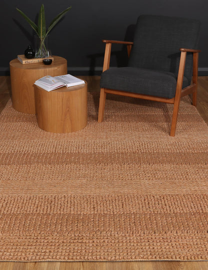 Harlow Grace Copper Wool Blend Rug 200x290 - Cosy Abode