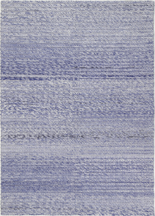 Harlow Cue Blue Wool Blend Rug 240x330 - Cosy Abode