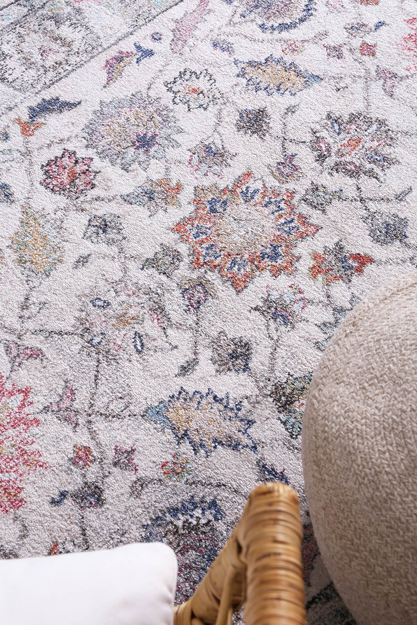 crystal-transitional-cream-rug 80x300 - Cosy Abode