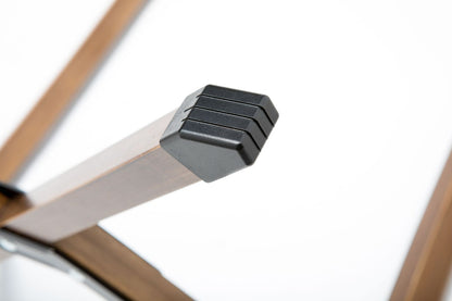 Bamboo Foldable Camping Table + 2 Chairs Waterproof Wood Wooden Travel Set Kit - Cosy Abode