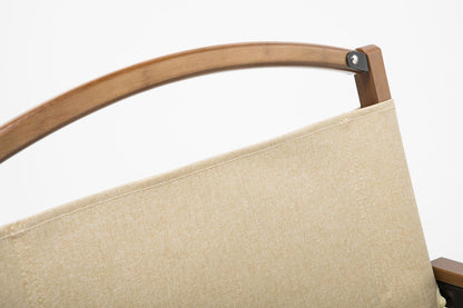 Bamboo Foldable Camping Table + 2 Chairs Waterproof Wood Wooden Travel Set Kit - Cosy Abode