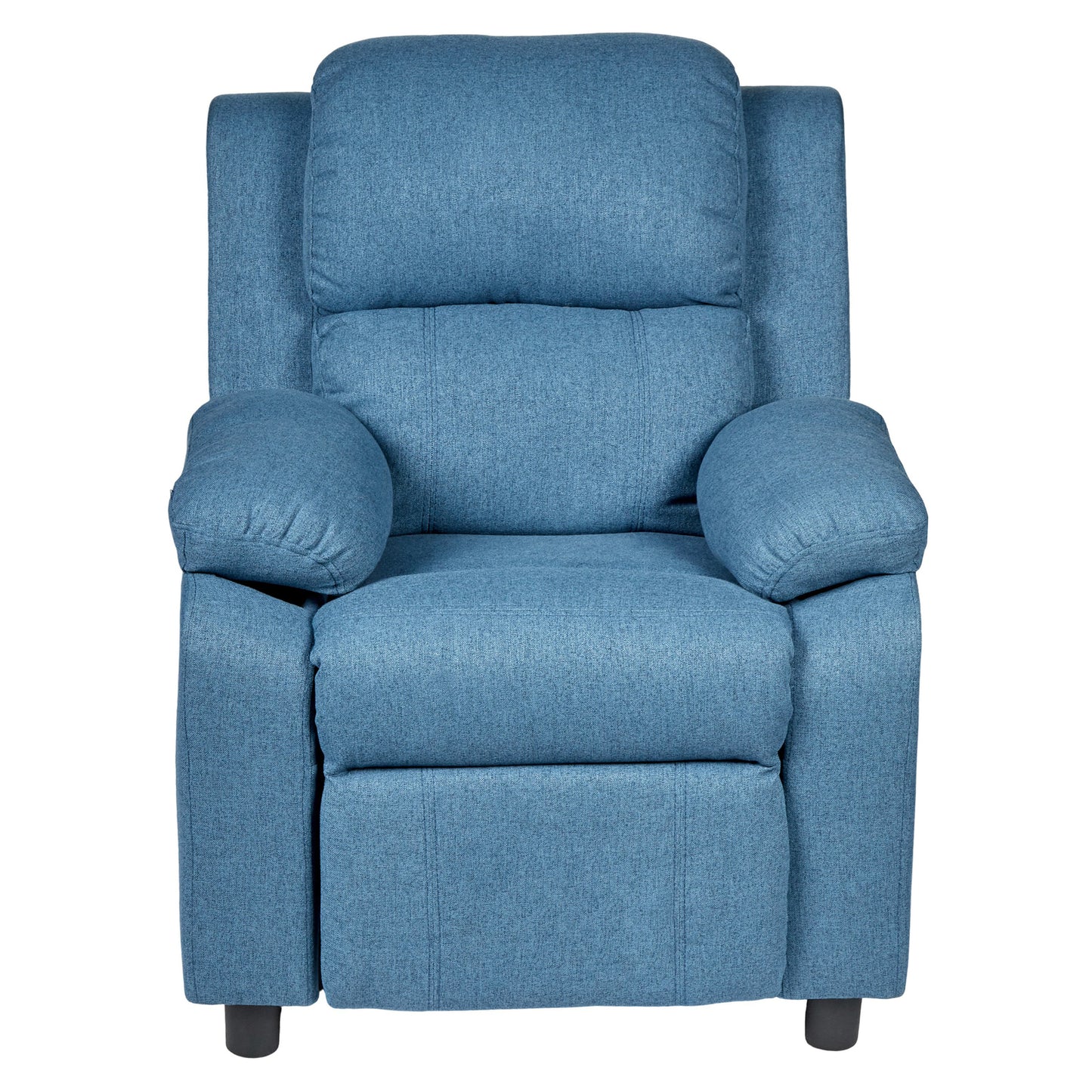 Erika Navy Blue Adult Recliner Sofa Chair Blue Lounge Couch Armchair Furniture - Cosy Abode