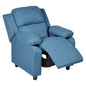 Erika Blue Kids Recliner Sofa Chair Blue Lounge Couch Armchair Childrens - Cosy Abode
