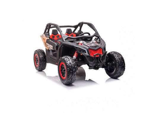 CAN-AM Licensed Electric UTV 24V Kids Ride On - Black - Cosy Abode