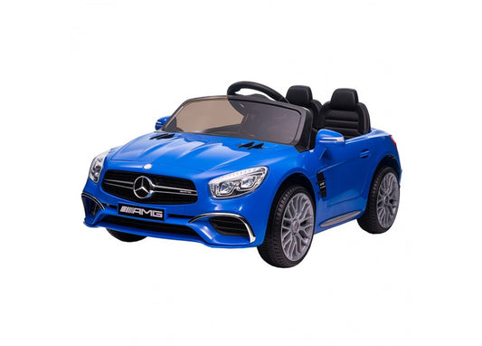 Mercedes SL65 AMG Kids 12v Electric Ride On - Blue - Cosy Abode