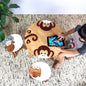 Monkey Table + 2 Stools Set - Cosy Abode