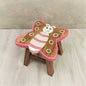 Kids Wooden Stool Butterfly - Cosy Abode