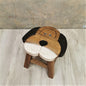 Kids Wooden Stools Dog - Cosy Abode