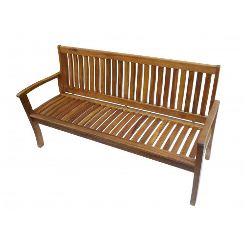 Outdoor Hardwood 3 Seater Kid Bench - Cosy Abode