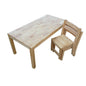 Rubberwood Rectangle Table 120 - Cosy Abode