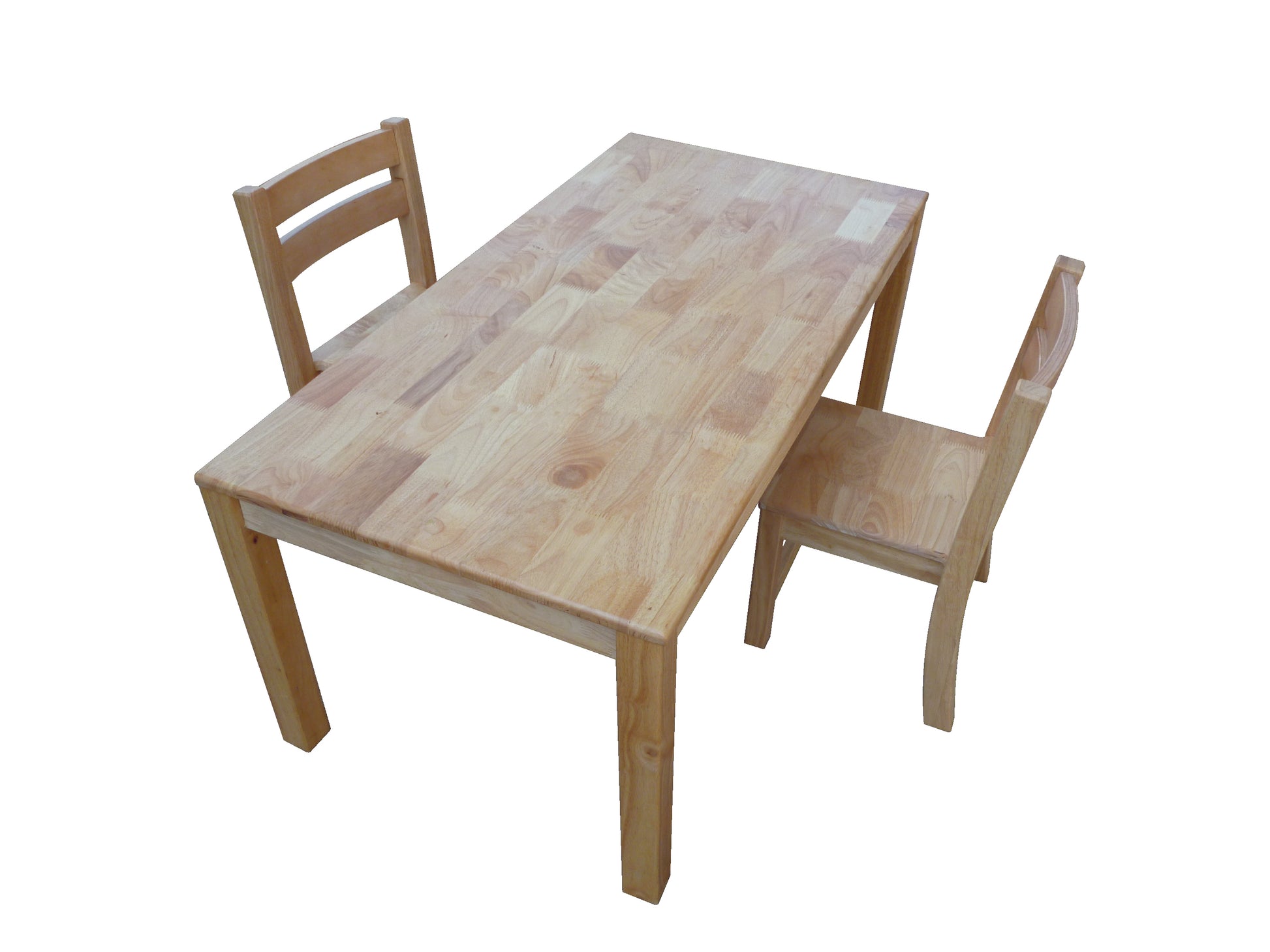 Rubberwood Rectangle Table 120 - Cosy Abode