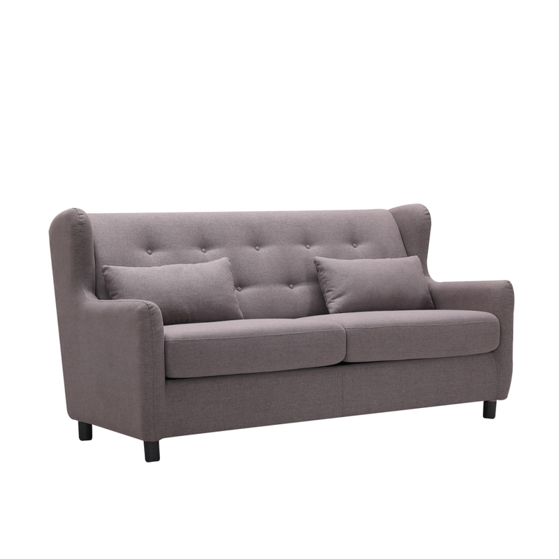 MARQUIS 2 Seater Sofa bed with Separate Foam Mattress-Dark grey - Cosy Abode