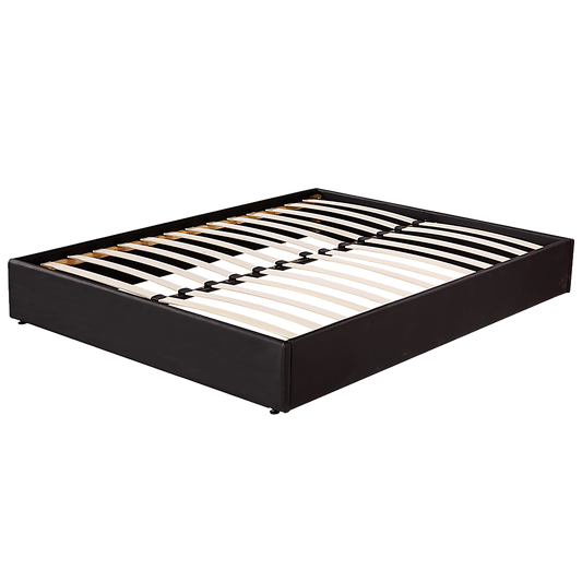 PU Leather Double Bed Ensemble Frame - Cosy Abode