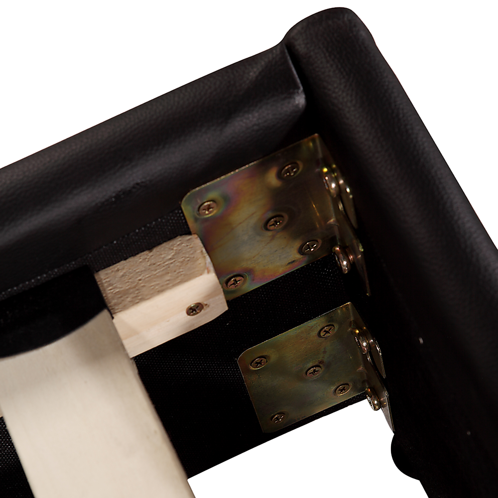 PU Leather Double Bed Ensemble Frame - Cosy Abode