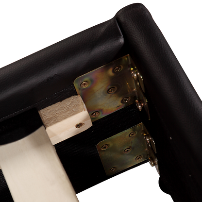 PU Leather Double Bed Ensemble Frame - Cosy Abode