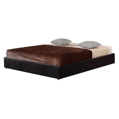 PU Leather Double Bed Ensemble Frame - Cosy Abode