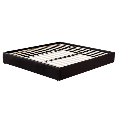 PU Leather King Bed Ensemble Frame - Cosy Abode