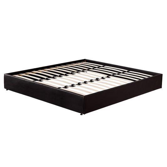 PU Leather King Bed Ensemble Frame - Cosy Abode