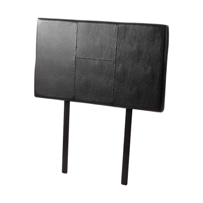 PU Leather Single Bed Headboard Bedhead - Black - Cosy Abode