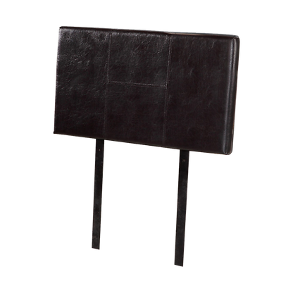 PU Leather Single Bed Headboard Bedhead - Brown - Cosy Abode
