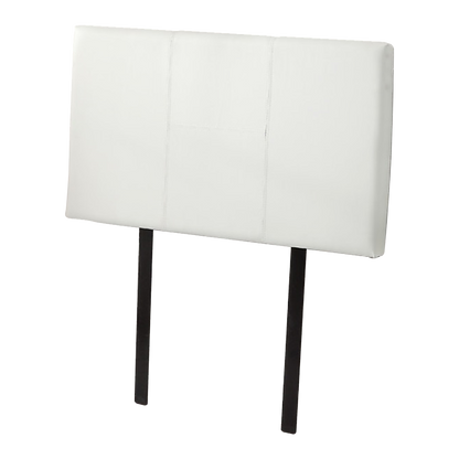 PU Leather Single Bed Headboard Bedhead - White - Cosy Abode