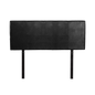 PU Leather Double Bed Headboard Bedhead - Black - Cosy Abode